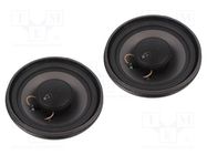 Car loudspeakers; two-way; 120mm; 80W; 97÷20000Hz; Mercedes W-124 DIETZ