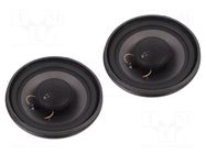 Car loudspeakers; two-way; 120mm; 80W; 97÷20000Hz; Mercedes W-124 DIETZ