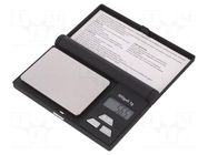Scales; electronic,portable; Scale max.load: 500g; 150x100x30mm OHAUS