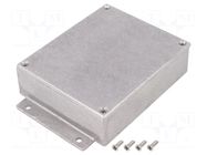 Enclosure: multipurpose; X: 100mm; Y: 120mm; Z: 35mm; aluminium; IP54 DELTRON ENCLOSURES