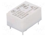 Relay: electromagnetic; SPST-NO; Ucoil: 12VDC; 16A; 16A/250VAC HONGFA RELAY