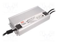 Power supply: switching; LED; 650W; 92.8÷232VDC; 1400÷3500mA; IP67 MEAN WELL