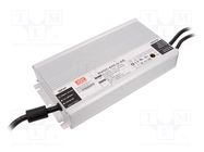 Power supply: switched-mode; LED; 650W; 24÷58VDC; 5600÷14000mA MEAN WELL
