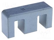 Core: ferrite; E; 3F3; 1650nH; 2990mm3; 52mm2; A: 25mm; B: 17.5mm FERROXCUBE