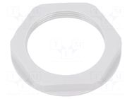 Nut; M40; polyamide; UL94V-2; 50mm; light grey; Thread: metric LAPP
