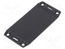 Cover; ABS; 110x53mm; 1591; Cover colour: black HAMMOND