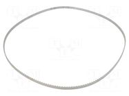 Timing belt; T5; W: 12mm; H: 2.2mm; Lw: 920mm; Tooth height: 1.2mm OPTIBELT