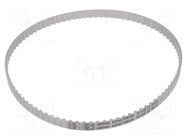 Timing belt; T5; W: 8mm; H: 2.2mm; Lw: 450mm; Tooth height: 1.2mm OPTIBELT