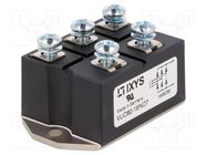 Bridge rectifier: three-phase; Urmax: 1.6kV; If: 90A; Ifsm: 750A IXYS