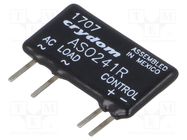 Relay: solid state; Ucntrl: 4÷10VDC; 1.5A; 12÷280VAC; ASO; 1-phase SENSATA / CRYDOM