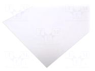 Sheet; Dim: 300x500mm; Thk: 1.5mm; transparent; AKRYLON XT; 0.15m2 ANTALIS