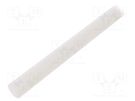 Rod; Ø: 10mm; L: 500mm; natural; extruded; Length tolerance: 0; +1mm MITSUBISHI CHEMICAL ADV. MATERIALS