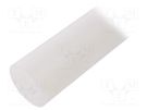 Rod; Ø: 12.7mm; L: 500mm; natural; extruded; sleeve MITSUBISHI CHEMICAL ADV. MATERIALS