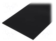 Sheet; Dim: 497x1000mm; Thk: 5mm; black; Features: antistatic; 0.5m2 MITSUBISHI CHEMICAL ADV. MATERIALS