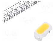 LED; white warm; SMD; 3014,PLCC2; 6÷10lm; 2650-2868K; 80; 120°; 20mA REFOND