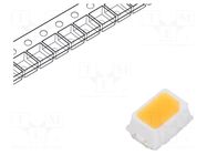 LED; white warm; SMD; 2014,Mini PLCC2; 4÷8lm; 2600-2870K; 90; 120° REFOND