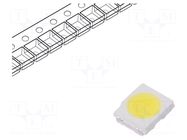 LED; white cold; SMD; 3528,PLCC2; 10÷15lm; 5550-6040K; 80; 120° REFOND