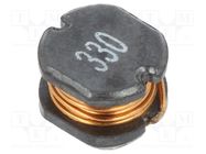 Inductor: wire; SMD; 33uH; 130mΩ; -40÷125°C; ±20%; 7x7.8x5mm; 1.2A TRACO POWER