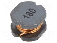 Inductor: wire; SMD; 18uH; 100mΩ; ±20%; 7x7.8x5mm; 1.8A; -40÷125°C TRACO POWER