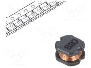 Inductor: wire; SMD; 82uH; 2.8Ω; ±20%; 3.1x3.5x2.1mm; 250mA TRACO POWER