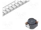 Inductor: wire; SMD; 22uH; 240mΩ; -40÷125°C; ±20%; 5.3x5x2.7mm; 1.1A TRACO POWER