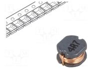 Inductor: wire; SMD; 4.7uH; 150mΩ; ±20%; 3x3.5x2.1mm; 1.5A TRACO POWER