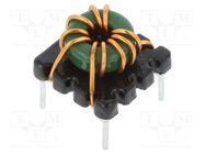 Inductor: wire; THT; 33.3uH; 8.5mΩ; -40÷105°C; ±25%; 9.5x9.5x7mm; 4A TRACO POWER