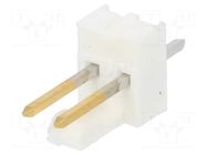 Connector: wire-board; socket; male; PIN: 2; KK 254; straight; THT MOLEX
