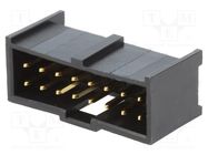 Connector: rectangular; socket; male; C-Grid III; 2.54mm; PIN: 16 