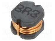 Inductor: wire; SMD; 3.3uH; 70mΩ; -40÷105°C; ±20%; 4x4.5x3.2mm; 2A TRACO POWER