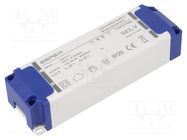 Power supply: switched-mode; LED; 36W; 12VDC; 3A; 220÷240VAC; IP20 ESPE