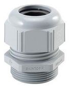 CABLE GLAND, 1/2" NPT, PA, 5-12MM, GREY