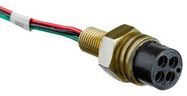 CABLE ASSY, 8P CIR PLUG-FREE END, 11.8"