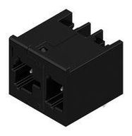 TERMINAL BLOCK, R/A HEADER, 2POS, TH