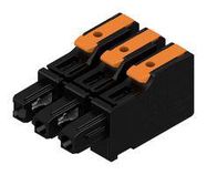 TERMINAL BLOCK, PLUGGABLE, 3POS, 12AWG