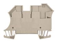 DIN RAIL TERMINAL BLOCK, 3POS, 6AWG