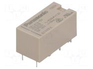 Relay: electromagnetic; SPST-NO + SPST-NC; Ucoil: 5VDC; 8A/250VAC PANASONIC