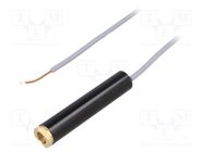 Module: laser; 25mW; red; ellipse; 650nm; 4.5÷6VDC; 30÷150mA Laser Components