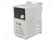 Inverter; Max motor power: 0.2kW; Usup: 200÷240VAC; 0÷400Hz; IN: 7 LS ELECTRIC