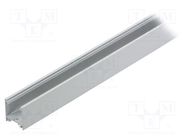 Profiles for LED modules; white; L: 1m; LINEA20; aluminium TOPMET