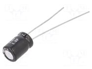 Supercapacitor; THT; 1F; 2.8VDC; ±20%; Ø6.3x9.8mm; 400mΩ; -40÷65°C BIGCAP