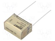 Capacitor: paper; X2; 220nF; 275VAC; 20.3mm; ±20%; THT; P409; 630VDC KEMET