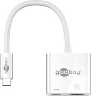 USB-C™ Adapter to HDMI™ 4K @ 60 Hz, White, 1 pc. in polybag, 0.145 m - extends a USB-C™ port by an HDMI™ connection