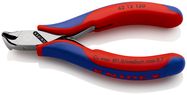 KNIPEX 62 12 120 Electronics Oblique Cutting Nipper with multi-component handles 120 mm
