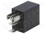 Relay: electromagnetic; SPDT; Ucoil: 12VDC; 30A; automotive; 124Ω HONGFA RELAY