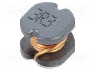 Inductor: wire; SMD; 3.3uH; 60mΩ; -40÷125°C; ±20%; 5.2x5.8x5.2mm; 2A TRACO POWER