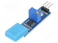 Sensor: humidity; digital; 3.3÷5VDC; IC: HR202,LM393; 32x11x20mm OKYSTAR