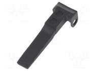Straight lever; DC; 20mm; Colour: black; DC ZF