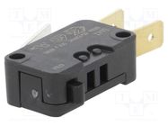 Microswitch SNAP ACTION; 10A/250VAC; without lever; SPDT; Pos: 2 ZF