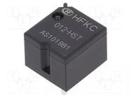 Relay: electromagnetic; SPST-NO; Ucoil: 12VDC; 30A; 254Ω; 550mW HONGFA RELAY
